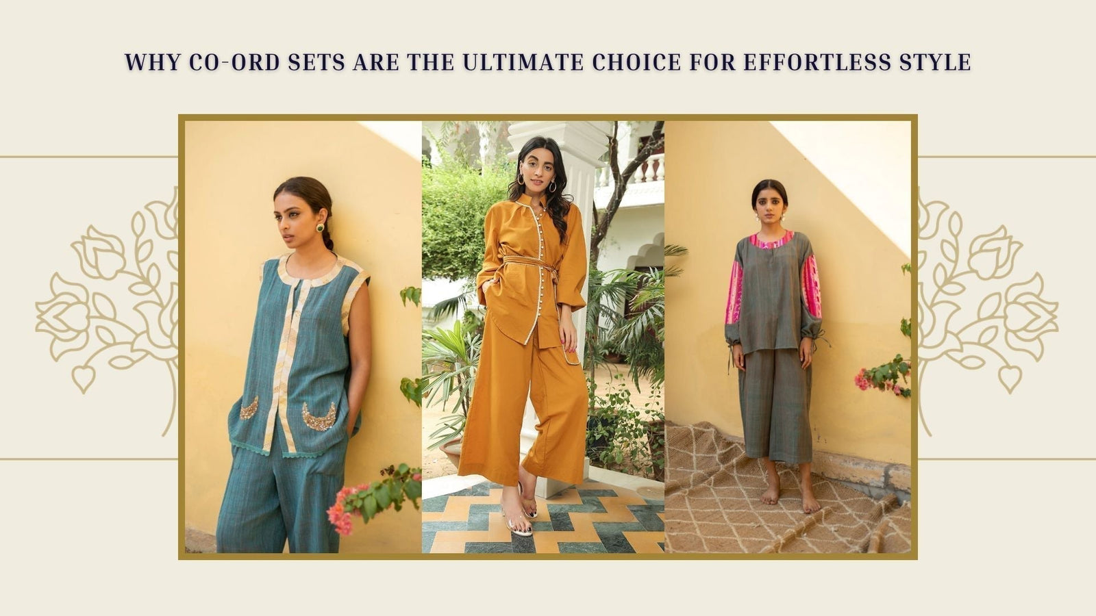 Why Co-ord Sets Are the Ultimate Choice for Effortless Style