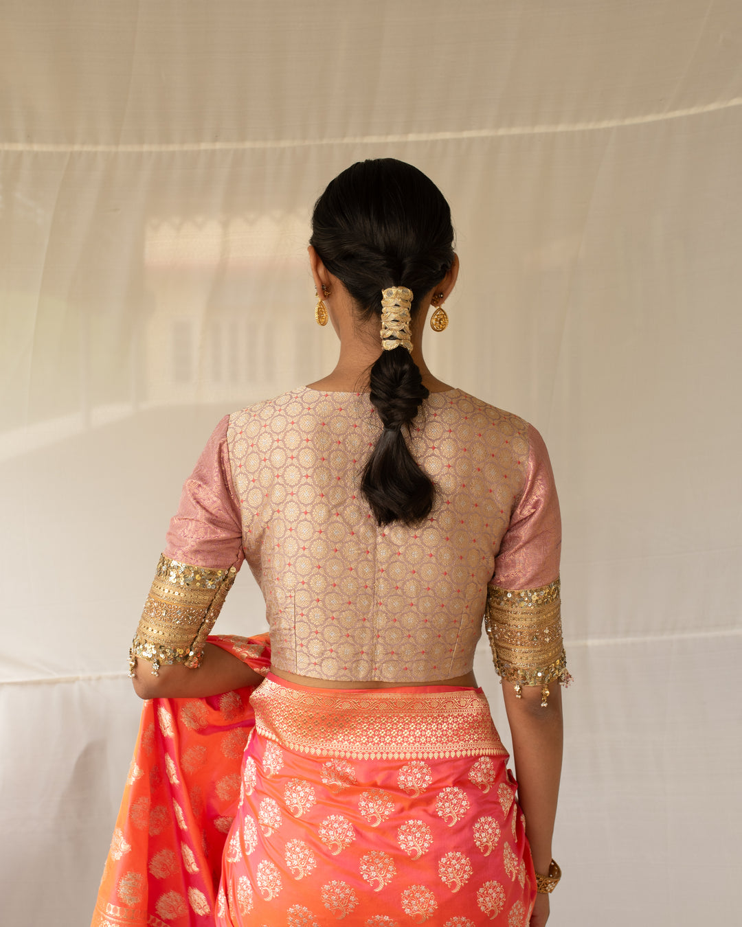 Saaz - Multi Brocade Blouse