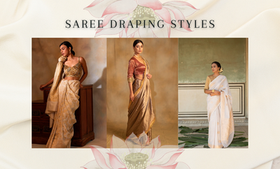 Different Types of Saree Draping: Saree Draping Styles