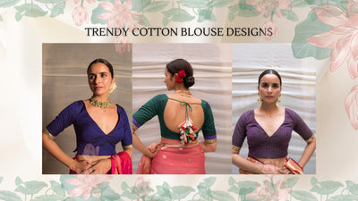 15+ Trendy Cotton Blouse Design Perfect for Any Occasion