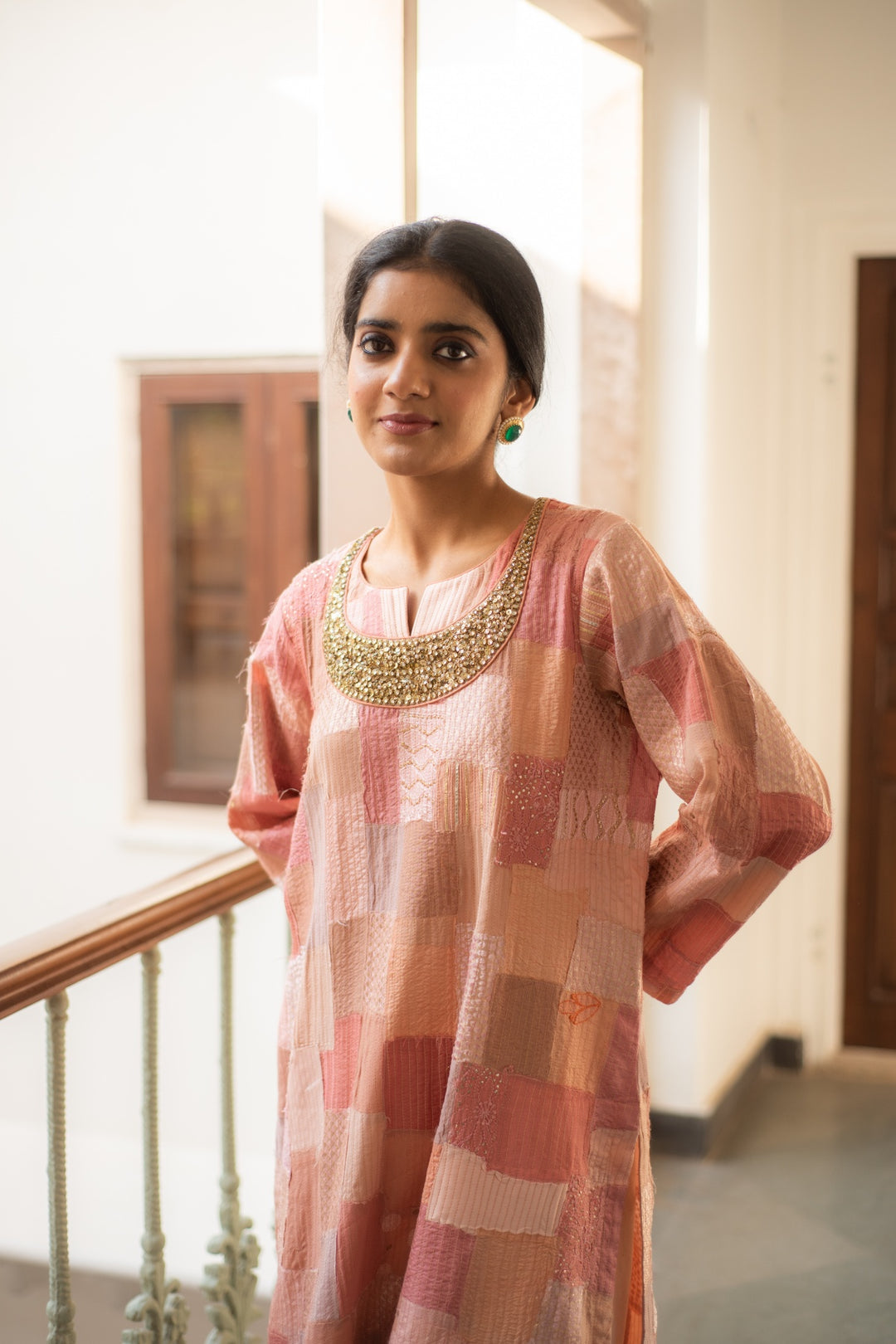 Senara - Upcycled Patchwork Kurta Set