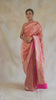 Sadabahaar- Pink Silk Brocade Banarasi Saree